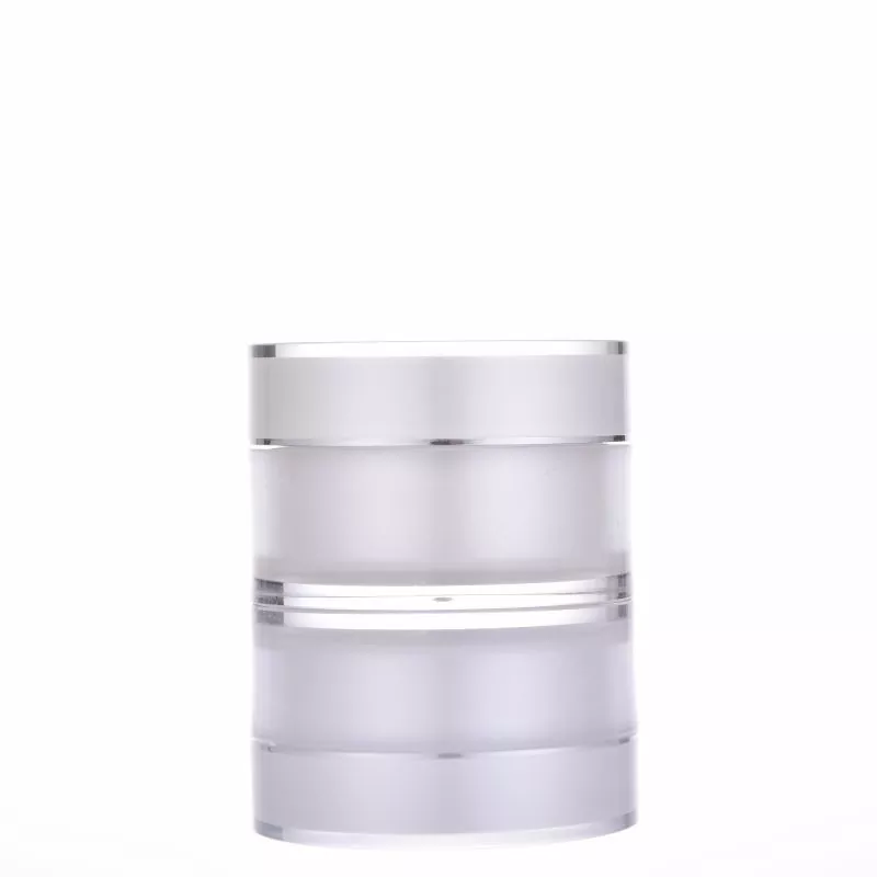 1 oz Clear Containers and Matte Skincare Empty Cream jars