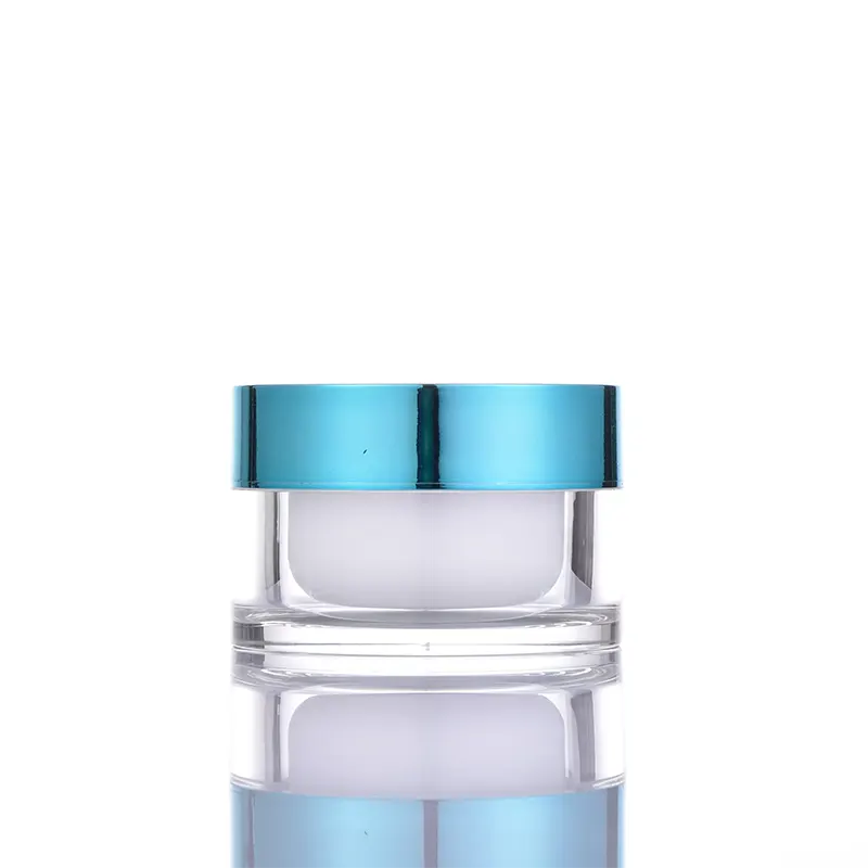 1 Oz Screw Cap Acrylic Cosmetics Eye Cream Jars