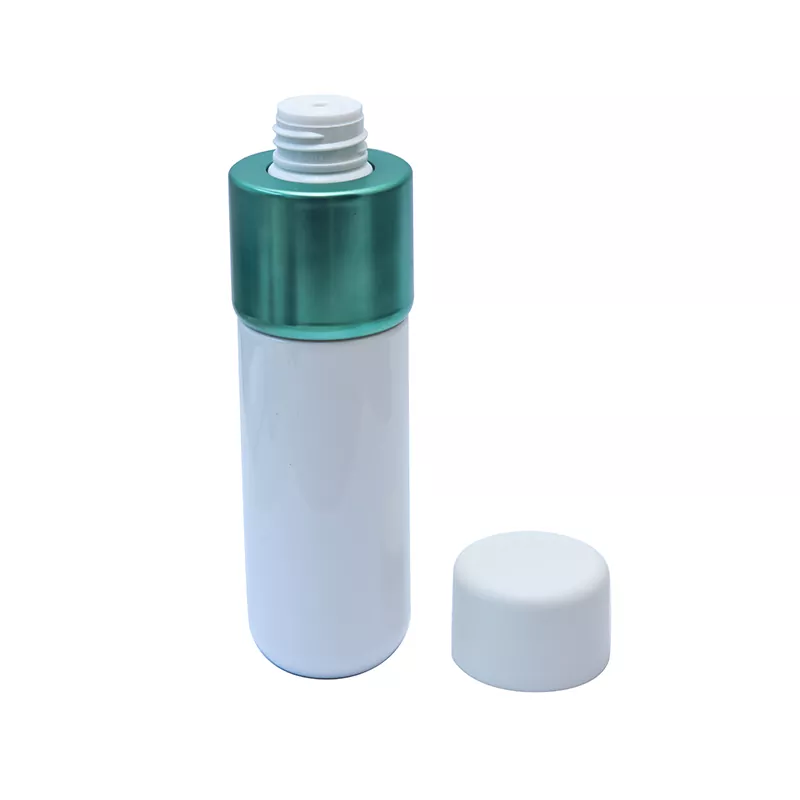 Empty Petg Frosted Plastic Blue Toner Lotion Bottles